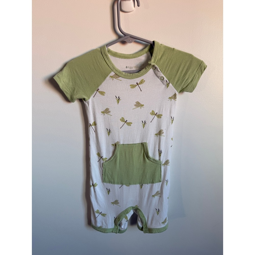 Kyte Baby Dragonfly Bamboo Shortall 18-24 Months